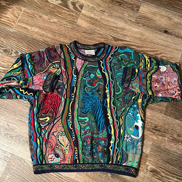 COOGI Other - VINTAGE AUTHENTIC COOGI.  Absolutely gorgeous and coveted animal print.  Sz L